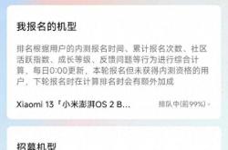 小米澎湃OS 2 Beta版内测招募启动，你的手机型号是否在名单之列？